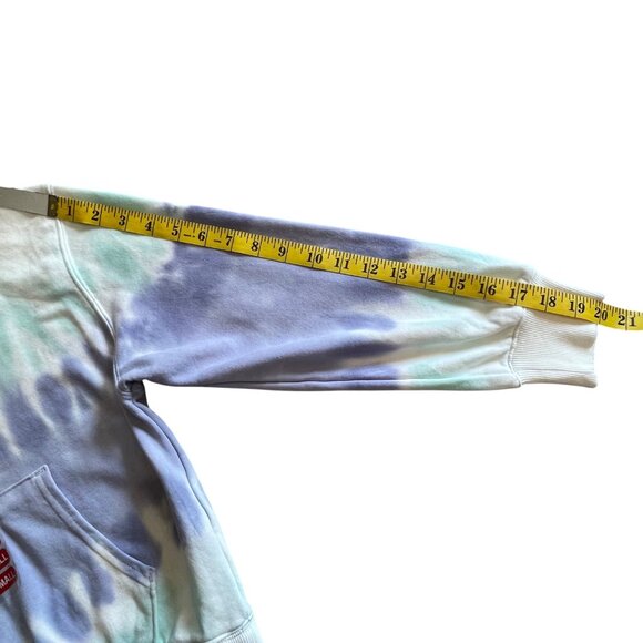 WILDFOX Women’s NWT Peri Shibori Tie-dye Hoodie Size XS - Picture 7 of 10